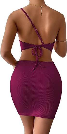 Elysium® Shoulder Drawstring Dress