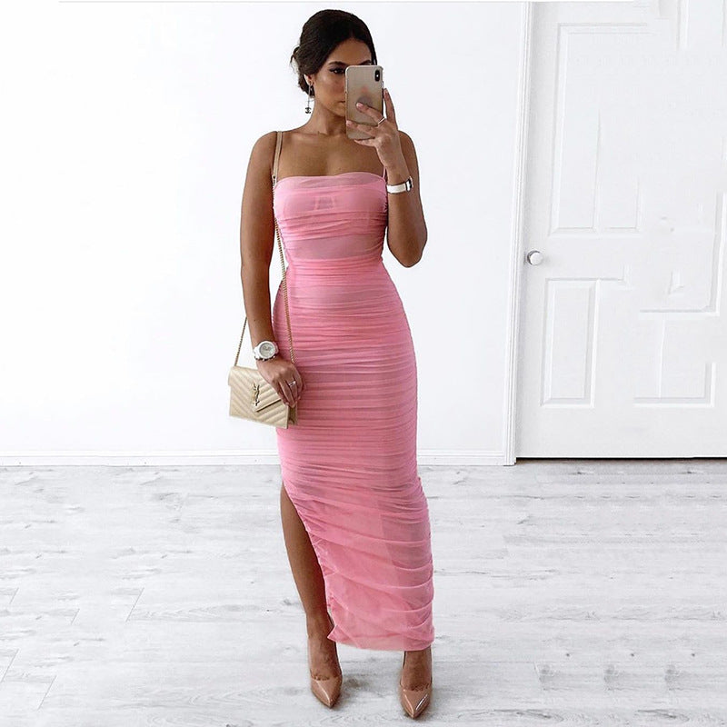 Elysium® Split Mesh Dress