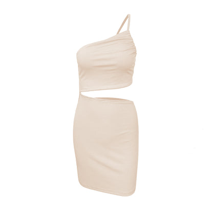 Elysium® Shoulder Drawstring Dress