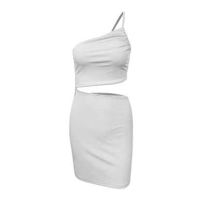 Elysium® Shoulder Drawstring Dress