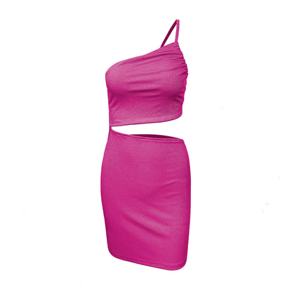 Elysium® Shoulder Drawstring Dress
